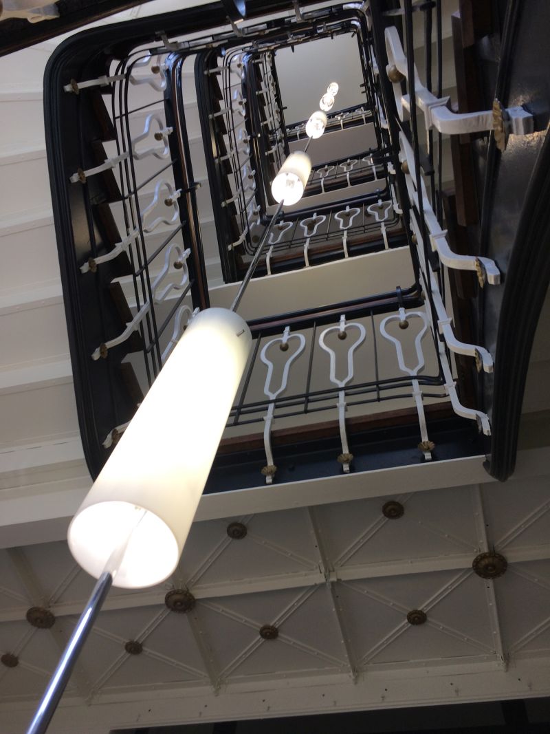 Schloss Loburg - Telgte, Malerarbeiten Treppenhaus