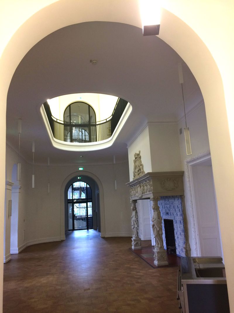 Schloss Loburg - Telgte, Malerarbeiten Kaminzimmer